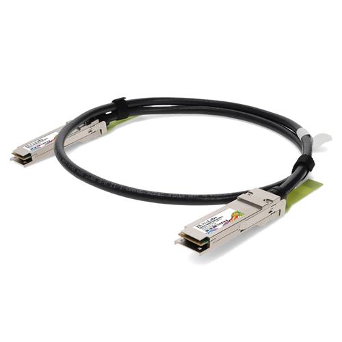 Picture for category Mellanox® Compatible TAA 100GBase-CU QSFP56 to QSFP56 Direct Attach Cable (Passive Twinax, 1m)