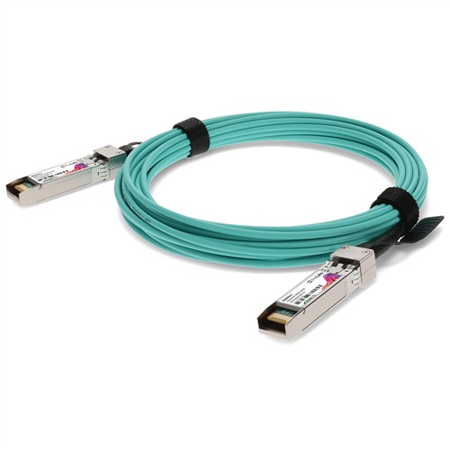Picture for category Aruba Networks® R0M44A Compatible TAA 25GBase-AOC SFP28 Active Optical Cable (850nm, MMF, 3m)