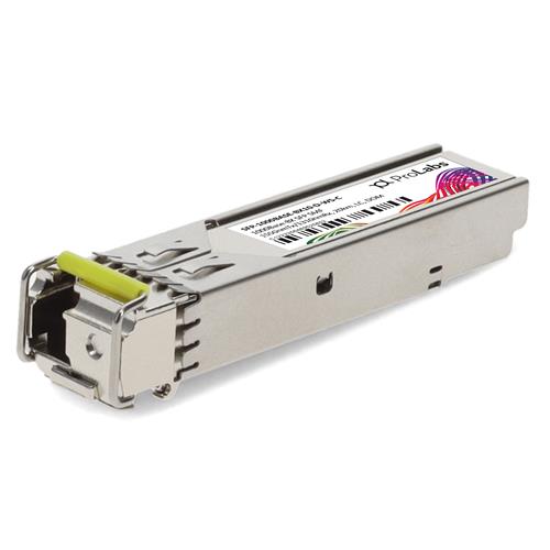 Picture of Waystream® PacketFront SFP-1000BASE-BX10-D Compatible TAA 1000Base-BX SFP Transceiver (SMF, 1550nmTx/1310nmRx, 10km, LC, DOM)