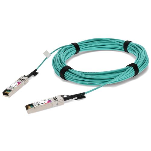 Picture of MSA and TAA Compliant 10GBase-AOC SFP+ Active Optical Cable (850nm, MMF, 40m)