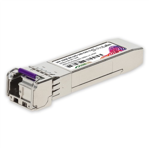 Picture of Ciena® Compatible TAA 10GBase-BX SFP+ Transceiver (SMF, 1490nmTx/1550nmRx, 100km, LC, DOM)