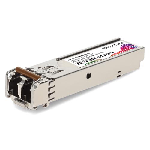 Picture of MSA and TAA 10GBase-CWDM SFP+ Transceiver (SMF, 1610nm, 40km, LC, DOM, -40 to 85C)