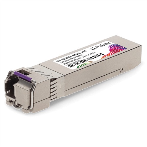 Picture for category MSA and TAA 10/25GBase-BX SFP28 Transceiver (SMF, 1330nmTx/1270nmRx, 20km, LC, DOM)