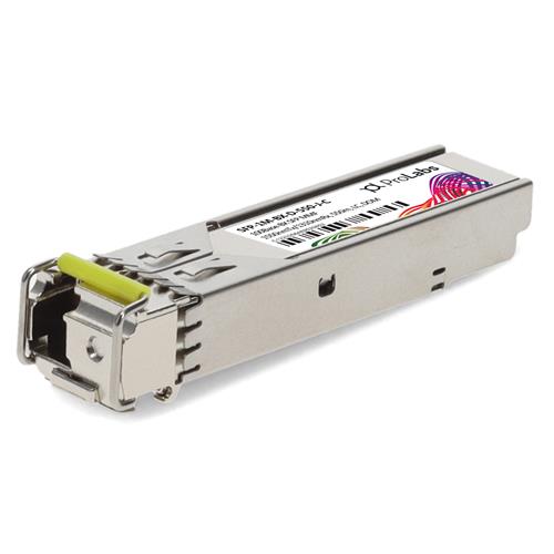 Picture for category Juniper Networks® Compatible TAA 100Base-BX SFP Transceiver (MMF, 1550nmTx/1310nmRx, 550m, LC, DOM)