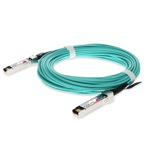 Picture of HP® Compatible TAA Compliant 25GBase-AOC SFP28 Active Optical Cable (850nm, MMF, 15m)