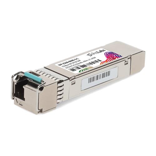 Picture of MSA and TAA 25GBase-BX SFP28 Transceiver (SMF, 1270nmTx/1310nmRx, 40km, LC, DOM)