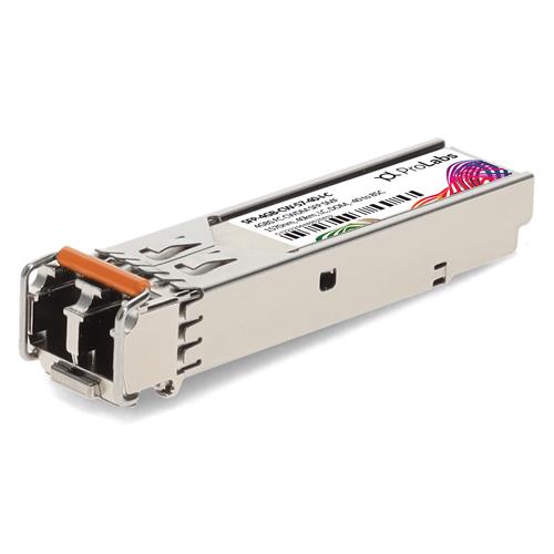 Picture for category MSA and TAA 4GB Fibre Channel CWDM SFP Transceiver (SMF, 1570nm, 40km, LC, DOM, -40 to 85C)