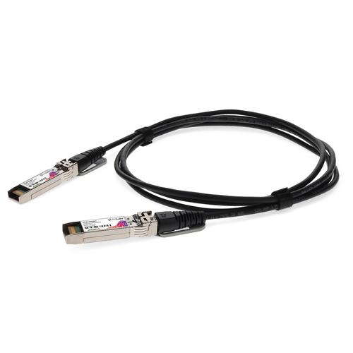 Picture of MSA and TAA 50GBase-CU SFP56 to SFP56 Direct Attached Cable (Passive Twinax, 2m, 32AWG)