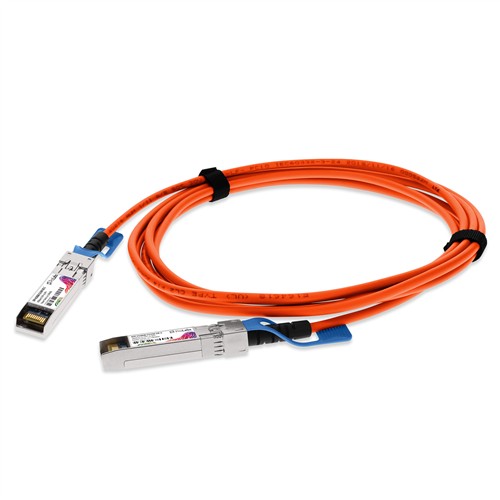 Picture of Cisco® SFP-H10GB-CU1M Compatible TAA 10GBase-CU SFP+ Orange Direct Attach Cable (Passive Twinax, 1m)