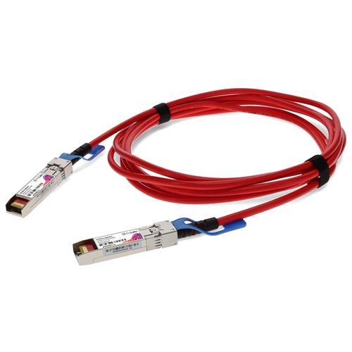 Picture of Cisco® SFP-H25G-CU3M Compatible TAA Compliant 25GBase-CU SFP28 to SFP28 Red Direct Attach Cable (Passive Twinax, 3m)