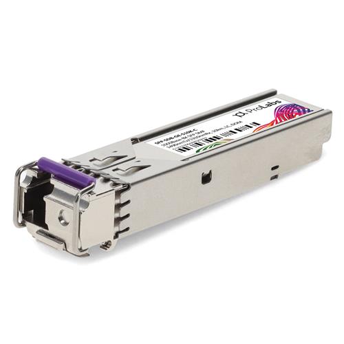 Picture of ZTE® SFP-SDB-GE-S10K Compatible TAA 1000Base-BX SFP Transceiver (SMF, 1490nmTx/1310nmRx, 10km, LC, DOM)