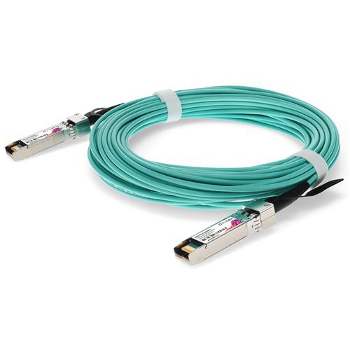 Picture of QLogic® SFP25-SR-SP-AOC30M Compatible TAA Compliant 25GBase-AOC SFP28 Active Optical Cable (850nm, MMF, 30m)