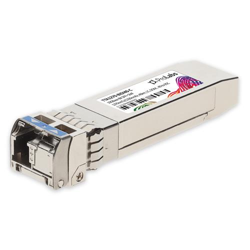 Picture of Commscope® TTA1270-BIDI40 Compatible TAA 10GBase-BX SFP+ Transceiver (SMF, 1270nmTx/1330nmRx, 40km, LC, DOM, -40 to 95C)
