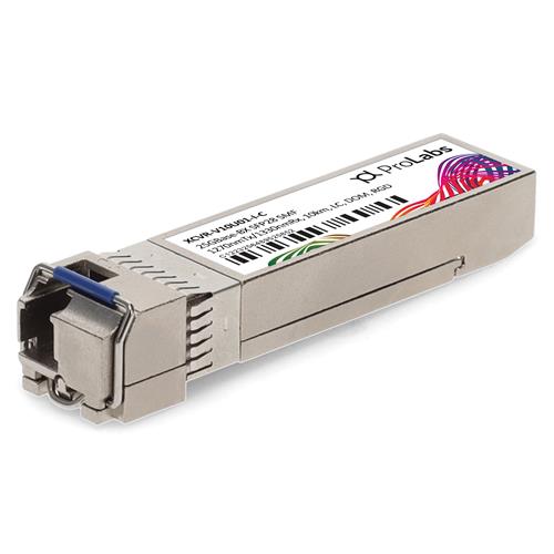 Picture of Ciena® XCVR-V10U01 Compatible TAA Compliant 25GBase-BX SFP28 Transceiver (SMF, 1270nmTx/1330nmRx, 10km, LC, -40 to 85C)