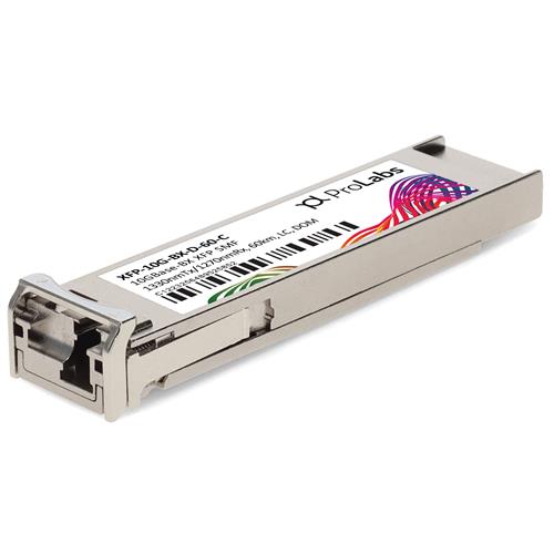 Picture of MSA and TAA Compliant 10GBase-BX XFP Transceiver (SMF, 1330nmTX,1270nmRX, 60km, LC, DOM)