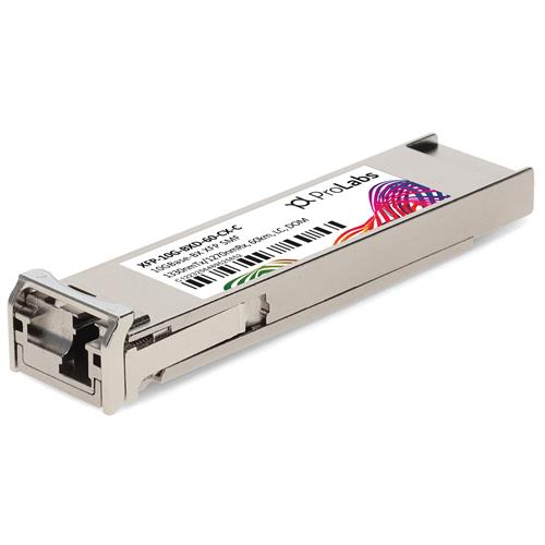 Picture of Calix® Compatible TAA 10GBase-BX XFP Transceiver (SMF, 1330nmTx/1270nmRx, 60km, LC, DOM)