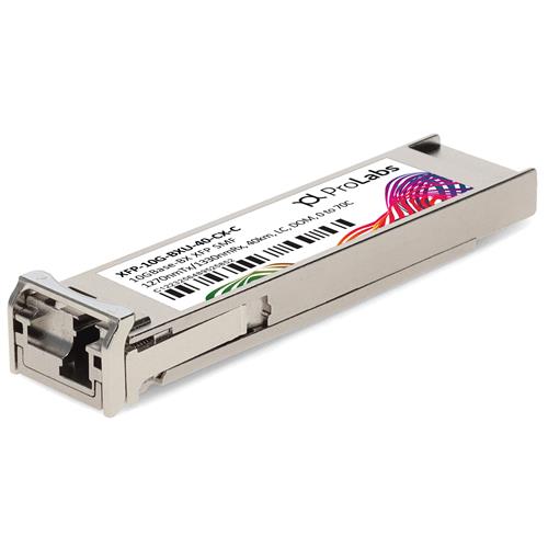Picture of Calix® Compatible TAA 10GBase-BX XFP Transceiver (SMF, 1270nmTx/1330nmRx, 40km, LC, DOM)
