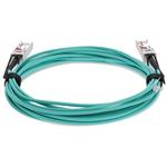 Picture of Huawei® 02310QWG Compatible TAA Compliant 10GBase-AOC SFP+ Active Optical Cable (850nm, MMF, 1m)