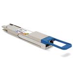 Picture of Huawei® 02314FLG Compatible TAA 2x100GBase-LR4 QSFP28-DD Transceiver (SMF, 1295nm to 1309nm, 10km, 2xCS, DOM)