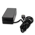 Picture of Lenovo® 0A36258 Compatible 65W 20V at 3.25A Black Slim Tip Laptop Power Adapter and Cable