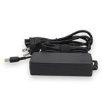 Picture of Lenovo® 0B46994 Compatible 90W 20V at 4.5A Black Slim Tip Laptop Power Adapter and Cable
