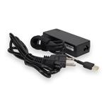 Picture of Lenovo® 0B46994 Compatible 90W 20V at 4.5A Black Slim Tip Laptop Power Adapter and Cable