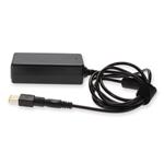 Picture of Lenovo® 0B47030 Compatible 45W 20V at 2.25A Black Slim Tip Laptop Power Adapter and Cable