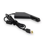 Picture of Lenovo® 0B47481 Compatible 65W 20V at 3.25A Black Slim Tip Laptop Power Adapter and Cable