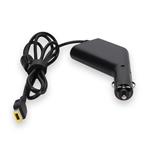 Picture of Lenovo® 0B47481 Compatible 65W 20V at 3.25A Black Slim Tip Laptop Power Adapter and Cable