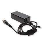 Picture of Lenovo® 0C19880 Compatible 45W 20V at 2.25A Black Slim Tip Laptop Power Adapter and Cable