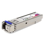 Picture of Calix® 100-01668-C Compatible TAA Compliant 1000Base-BX SFP Transceiver (SMF, 1310nmTx/1490nmRx, 20km, LC, DOM)