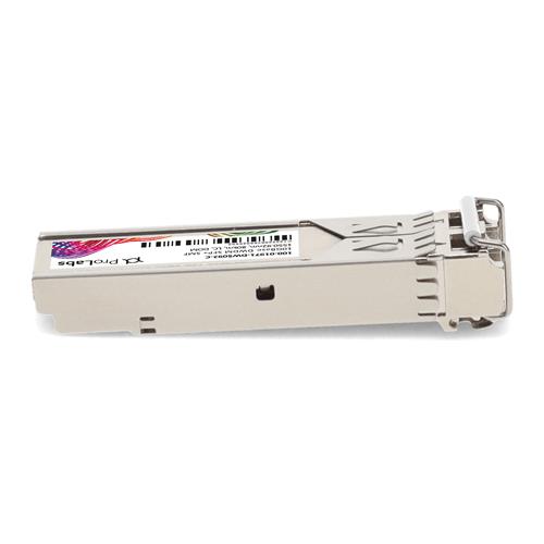 Picture of Calix® 100-01971-DW5092 Compatible TAA 10GBase-DWDM SFP+ Transceiver C-Band 100GHz (SMF, 1550.92nm, 80km, LC, DOM)