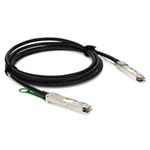 Picture of Calix® Compatible TAA Compliant 100GBase-CU QSFP28 to QSFP28 Direct Attach Cable (Passive Twinax, 50cm, 30AWG, -40 to 85C)