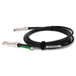 Picture of Calix® 100-05588 Compatible TAA Compliant 100GBase-CU QSFP28 to QSFP28 Direct Attach Cable (Passive Twinax, 2m, 30AWG, -40 to 85C)