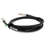 Picture of Calix® 100-05588 Compatible TAA Compliant 100GBase-CU QSFP28 to QSFP28 Direct Attach Cable (Passive Twinax, 2m, 30AWG, -40 to 85C)