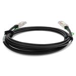 Picture of Calix® 100-05588 Compatible TAA Compliant 100GBase-CU QSFP28 to QSFP28 Direct Attach Cable (Passive Twinax, 2m, 30AWG, -40 to 85C)