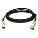 Picture of Calix® 100-05588 Compatible TAA Compliant 100GBase-CU QSFP28 to QSFP28 Direct Attach Cable (Passive Twinax, 2m, 30AWG, -40 to 85C)