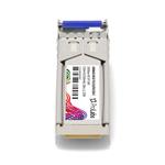 Picture of MSA and TAA Compliant 1000Base-BX SFP Transceiver (SMF, 1310nmTx/1550nmRx, 10km, LC, DOM)
