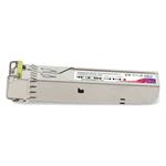 Picture of MSA and TAA Compliant 1000Base-BX SFP Transceiver (SMF, 1550nmTx/1310nmRx, 10km, LC, DOM)