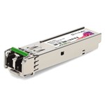 Picture of Extreme Networks® 10053-1530 Compatible TAA 1000Base-CWDM SFP Transceiver (SMF, 1530nm, 70km, LC)