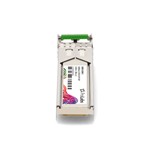 Picture of Extreme Networks® 10053-1530 Compatible TAA 1000Base-CWDM SFP Transceiver (SMF, 1530nm, 70km, LC)