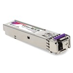 Picture of Extreme Networks® 10056 Compatible TAA 1000Base-BX SFP Transceiver (SMF, 1490nmTx/1310nmRx, 10km, LC, DOM)