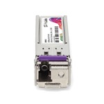 Picture of Extreme Networks® 10056 Compatible TAA 1000Base-BX SFP Transceiver (SMF, 1490nmTx/1310nmRx, 10km, LC, DOM)