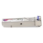 Picture of Extreme Networks® 10057 Compatible TAA 1000Base-BX SFP Transceiver (SMF, 1310nmTx/1490nmRx, 10km, LC, DOM)