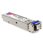 Picture of Extreme Networks® 10057H Compatible TAA 1000Base-BX SFP Transceiver (SMF, 1310nmTx/1490nmRx, 10km, LC, DOM, -40 to 85C)
