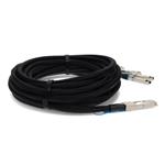 Picture of Extreme Networks® 10322-7MA Compatible TAA Compliant 40GBase-CU QSFP+ to 4xSFP+ Direct Attach Cable (Active Twinax, 7m)