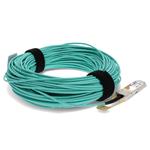 Picture of Extreme Networks® Compatible TAA Compliant 100GBase-AOC QSFP28 to QSFP28 Active Optical Cable (850nm, MMF, 20m)