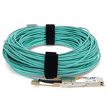 Picture of Extreme Networks® Compatible TAA Compliant 100GBase-AOC QSFP28 to QSFP28 Active Optical Cable (850nm, MMF, 20m)