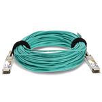 Picture of Extreme Networks® Compatible TAA Compliant 100GBase-AOC QSFP28 to QSFP28 Active Optical Cable (850nm, MMF, 20m)