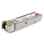 Picture of Brocade® (Formerly) 10G-SFPP-BXD-80K-I Compatible TAA 10GBase-BX SFP+ Transceiver (SMF, 1550nmTx/1490nmRx, 80km, LC, DOM, -40 to 85C)